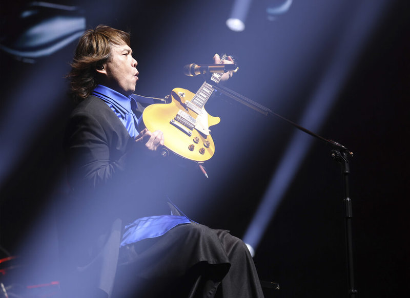 搖滾歌手伍佰15日宣布將於11月在高雄巨蛋舉辦「伍佰 & China Blue Rock Star2」演唱會,採實名抽選制售票。(開麗娛樂提供)中央社記者王心妤傳真 114年7月15日