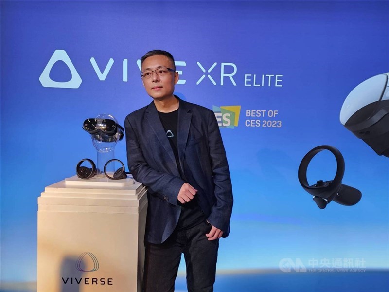 圖為宏達電全球業務總經理黃昭穎。 （中央社檔案照片）