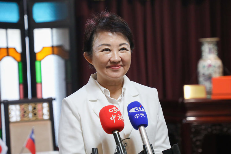 總統賴清德傳出預計8月出訪中南美洲友邦，台中市長盧秀燕（圖）17日表示，總統要代表國家出訪或去拚外交，大家應該予以祝福、予以支持。（台中市政府提供）中央社記者郝雪卿傳真  114年7月17日