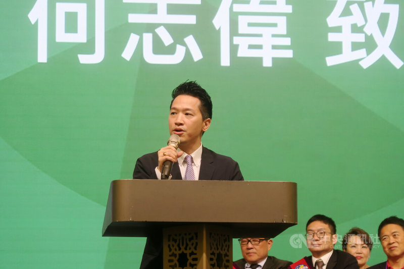 總統府副秘書長何志偉17日出席亞洲台灣商會聯合總會第32屆第3次理監事會議開幕典禮並致詞。中央社記者吳書緯攝 114年7月17日