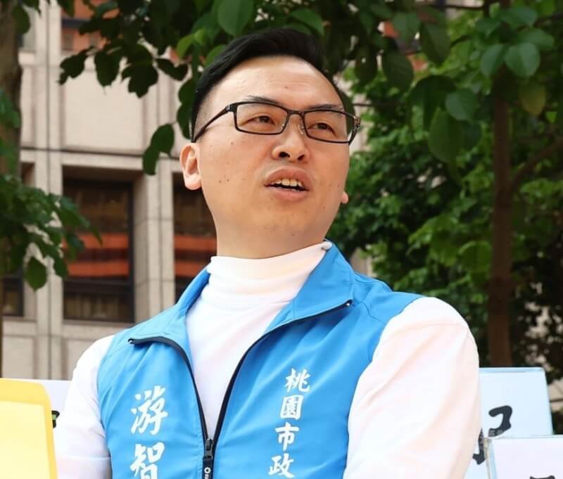新黨副秘書長游智彬。(中央社檔案照片)