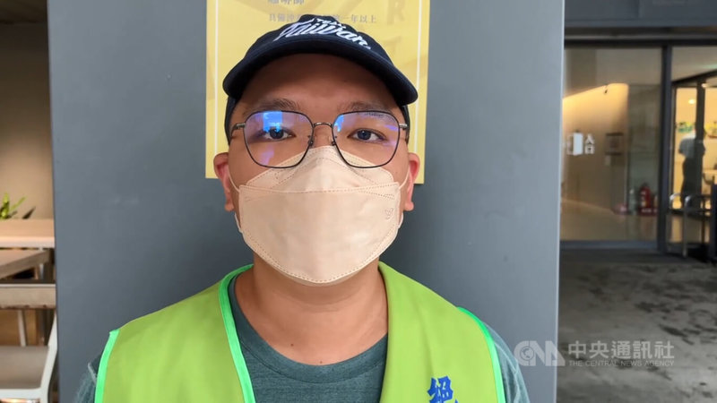 罷免國民黨立委林沛祥案領銜人陳青逸（圖）21日表示，罷團配合基隆市選委會人員口頭告知9日繳交名冊，監察員卻無法在工作地投票，他要向選委會提出嚴正抗議。中央社記者王朝鈺攝　114年7月21日
