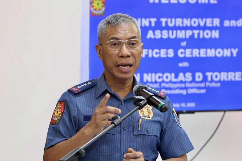 菲律賓警察總長托瑞。(圖取自facebook.com/pnp.pio)