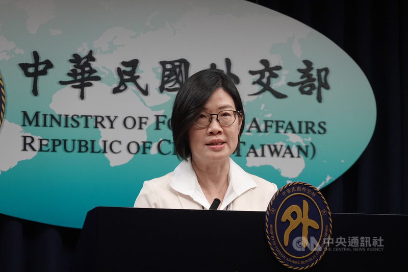 外交部22日舉行例行記者會,北美司長王良玉表示,美國這屆國會已提出超過40案支援台灣安全,展現跨黨派支持。中央社記者楊堯茹攝 114年7月22日
