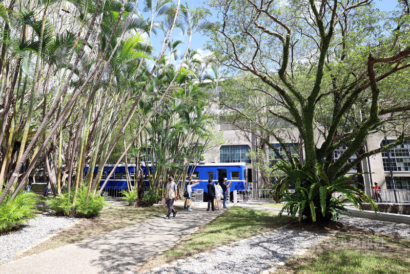 國家鐵道博物館第1階段31日開館,將開放6處古蹟建築,假日限定乘車體驗成為亮點,首班車將於8月2日上午10時開行,全票新台幣150元、優待票75元。中央社記者張新偉攝 114年7月23日