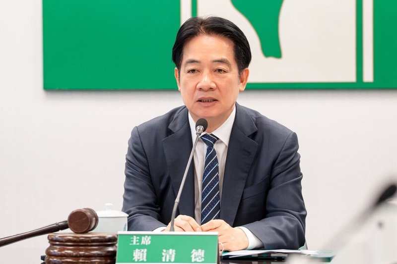 兼任民進黨主席的總統賴清德23日主持民進黨中常會。（民進黨提供）中央社記者葉素萍傳真　114年7月23日
