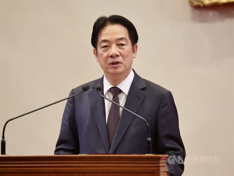 總統賴清德(圖)23日在總統府接見國際青年商會中華民國總會第73屆理監事暨全國首席代表,賴總統表示,青商會成功爭取到2027年亞太大會在台灣舉行,他要代表國家給予熱烈歡迎。中央社記者張皓安攝 114年7月23日