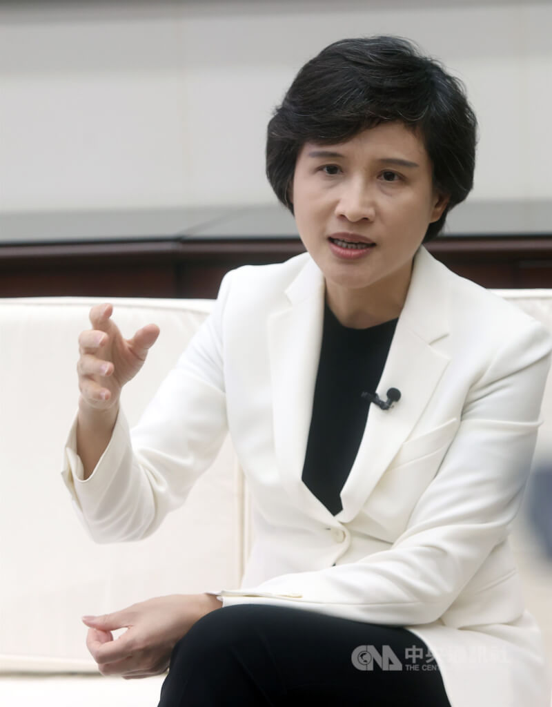 行政院副院長鄭麗君。（中央社檔案照片）