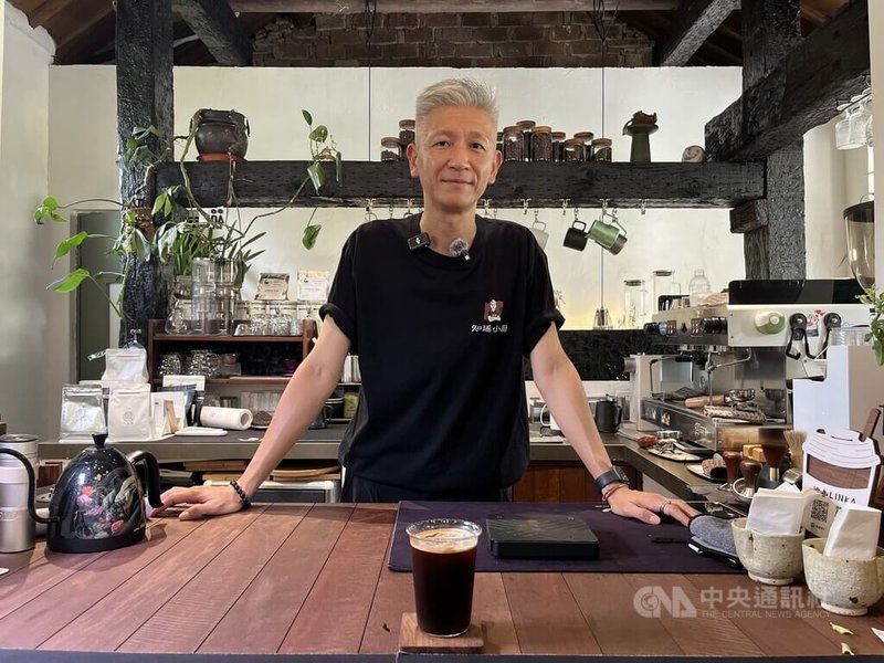 台資餐廳創辦人劉育韋在崇明島開設以「台灣菜」為主調的餐廳。中央社記者李雅雯上海攝 114年7月24日