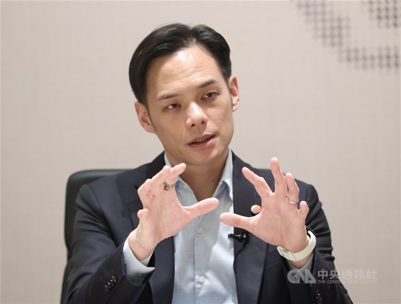 台灣大哥大總經理林之晨。（中央社檔案照片）