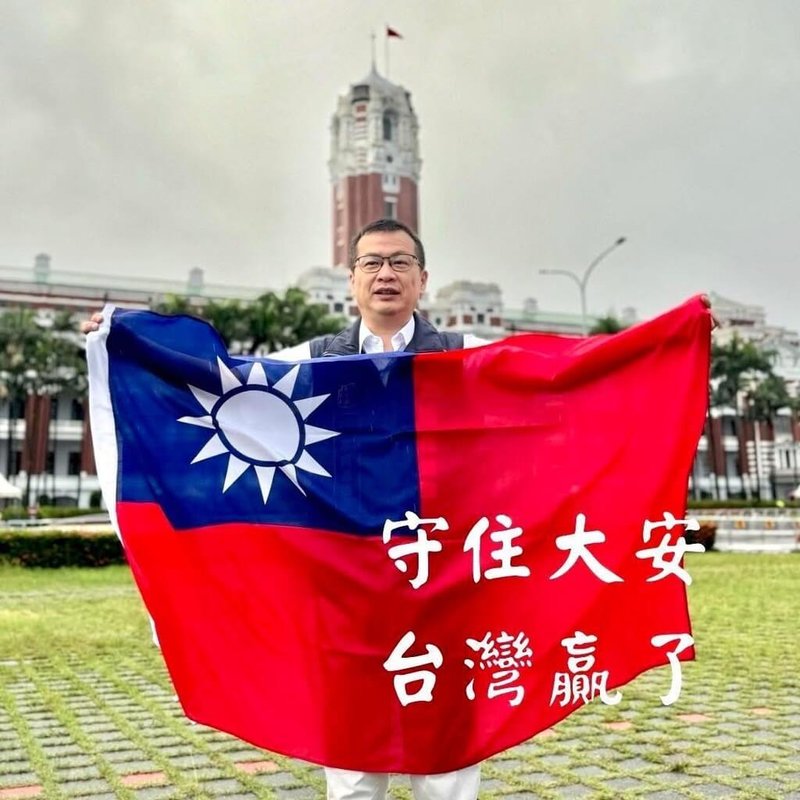 大罷免首波投票26日下午4時起陸續開票，國民黨籍立委羅智強26日傍晚自行宣布罷免不通過。（羅智強辦公室提供）中央社記者黃麗芸傳真　114年7月26日