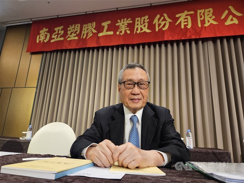 圖為南亞董事長吳嘉昭。 （中央社檔案照片）