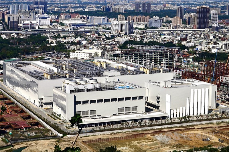 圖為台積電高雄2奈米廠。(中央社檔案照片)