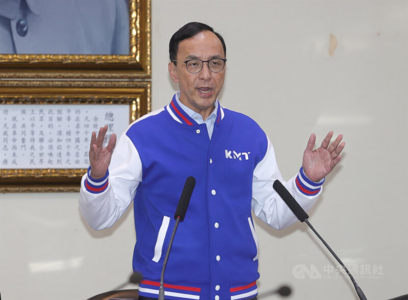 國民黨主席朱立倫。(中央社檔案照片)