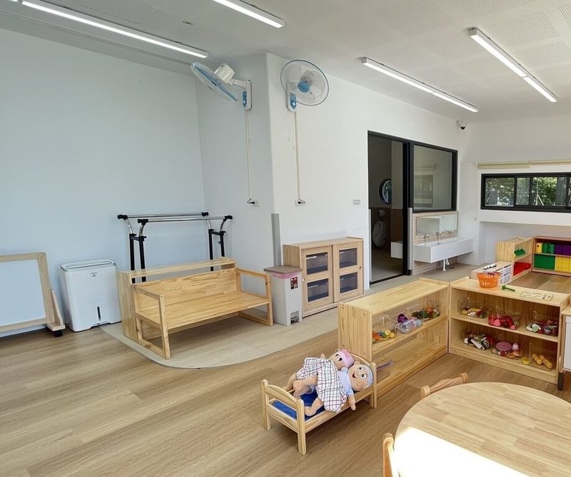 教育部補助幼兒園增設「2歲專班」，106到113學年已增加1160班、1.7萬個就讀名額。圖為桃園市大湖非營利幼兒園2歲專班教室環境。（教育部提供）中央社記者陳至中台北傳真　114年7月30日