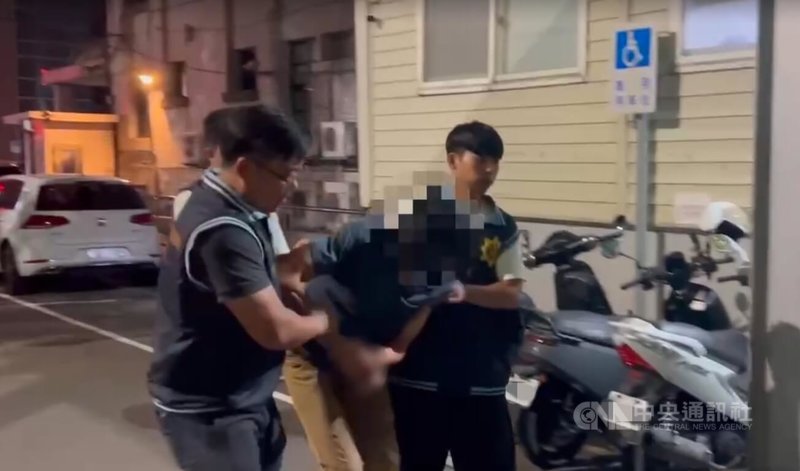 新北市新莊區箱屍命案,經警方不眠不休調閱監視器分析比對,鎖定陳姓男子涉有重嫌,7月31日深夜循線將其拘提到案。(翻攝照片)中央社記者趙敏雅傳真 114年8月1日