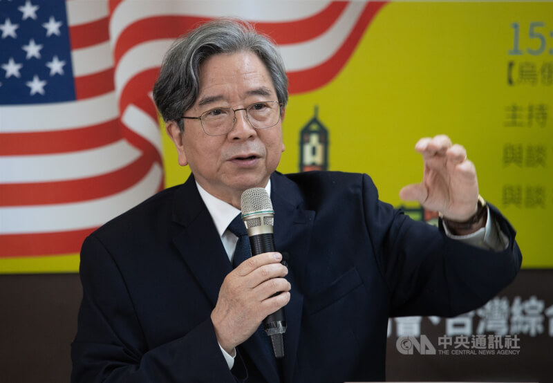 總統府資政、中央研究院社會學研究所兼任研究員蕭新煌遭香港親中媒體點名是「台獨分子」。(中央社檔案照片)