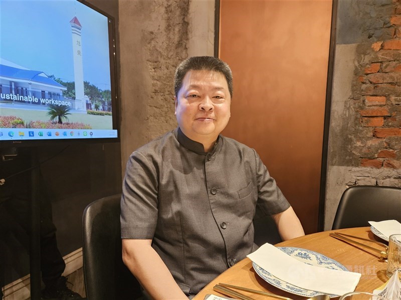 圖為旭榮集團執行董事黃冠華。 （中央社檔案照片）