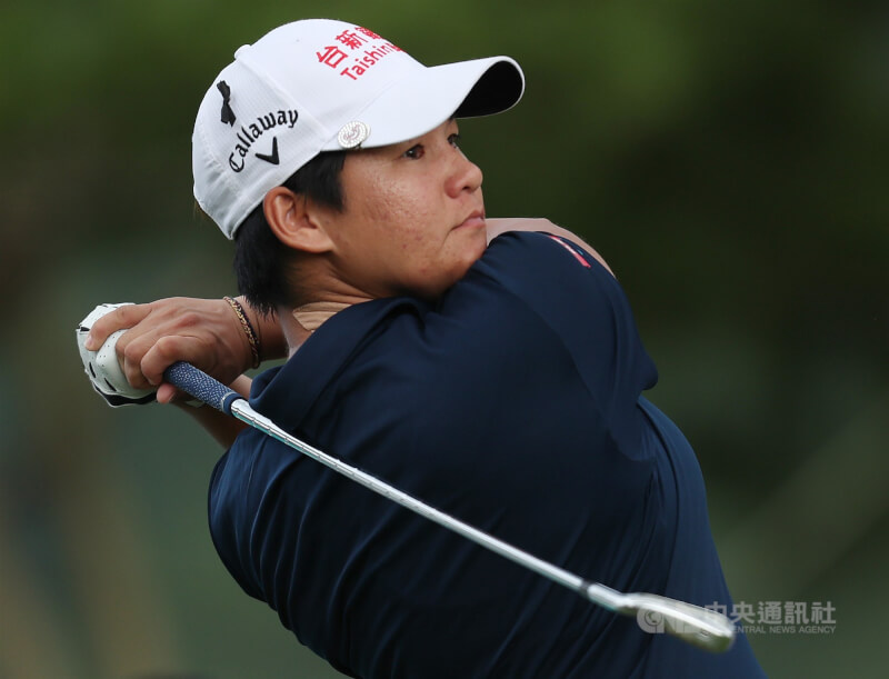 台灣高爾夫球選手曾雅妮。(中央社檔案照片)