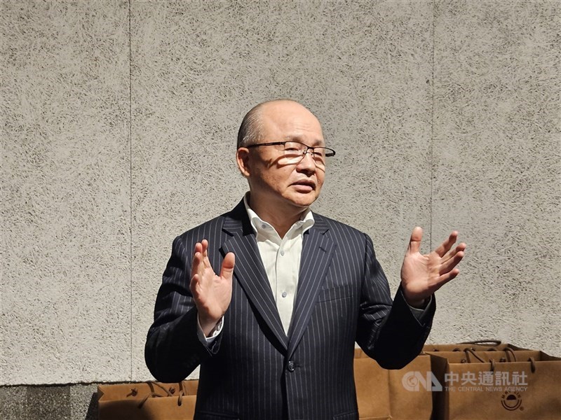 圖為信錦董事長陳秋郎。 （中央社檔案照片