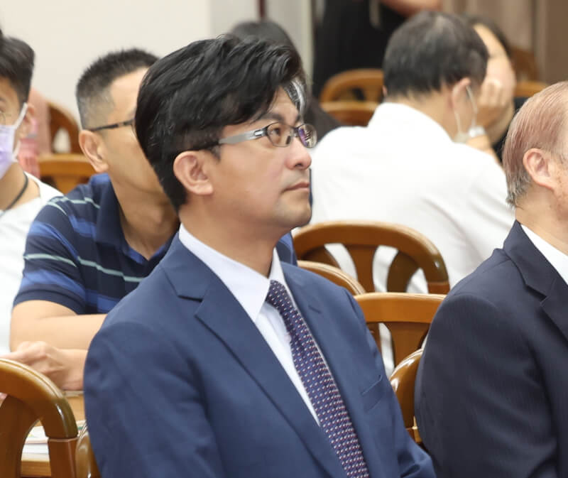 圖為立法院總務處長廖炯志。(中央社檔案照片)