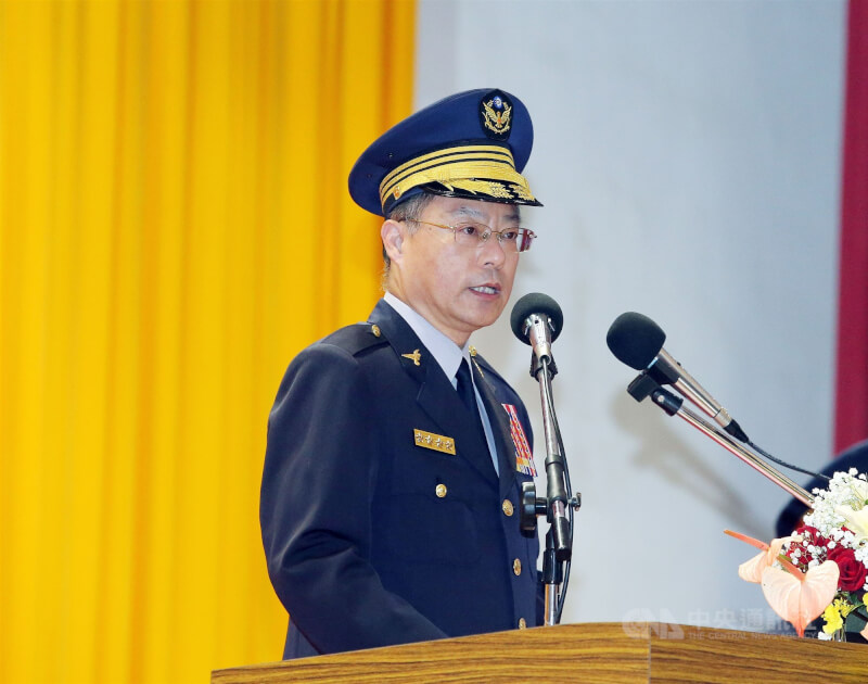 中央警察大學校長黃明昭。（中央社檔案照片）