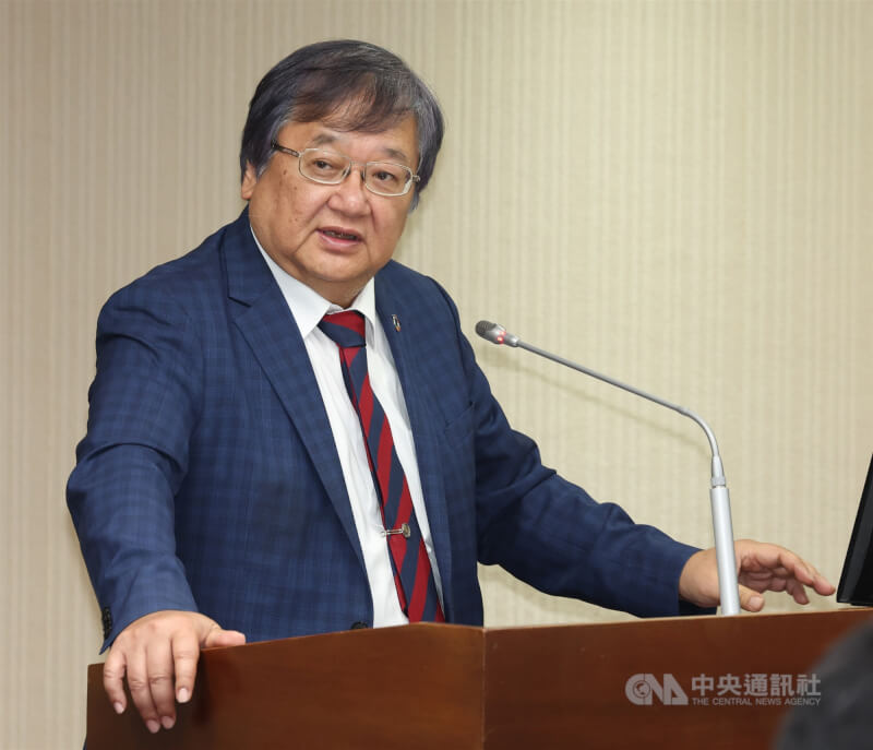 衛福部長邱泰源。中央社記者張新偉攝 114年8月6日