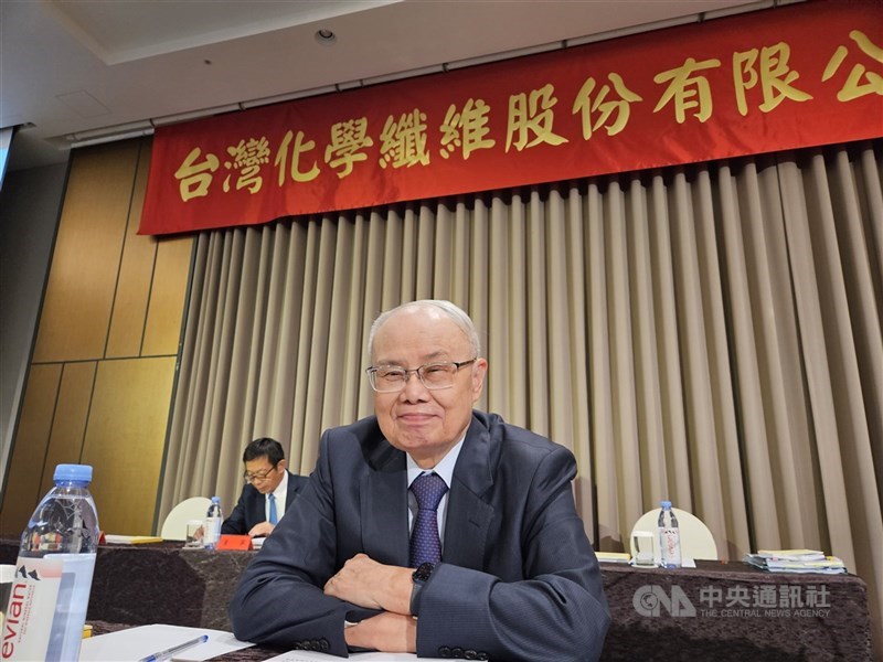 圖為台化董事長洪福源。 （中央社檔案照片）