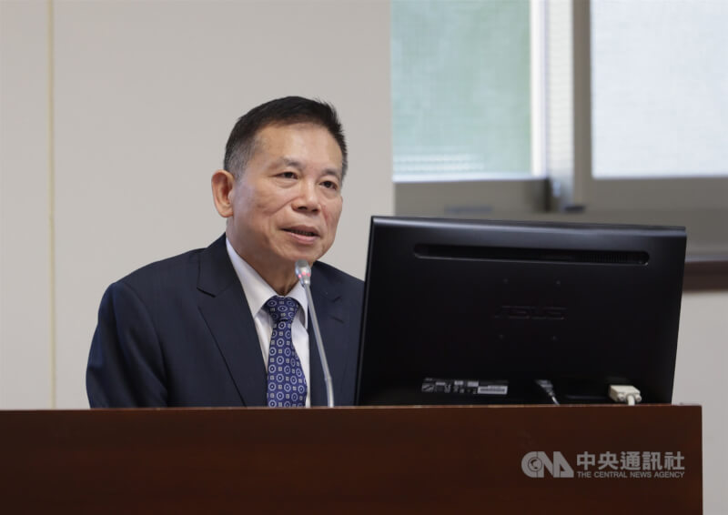 國發會主委劉鏡清。中央社記者裴禛攝 114年8月7日