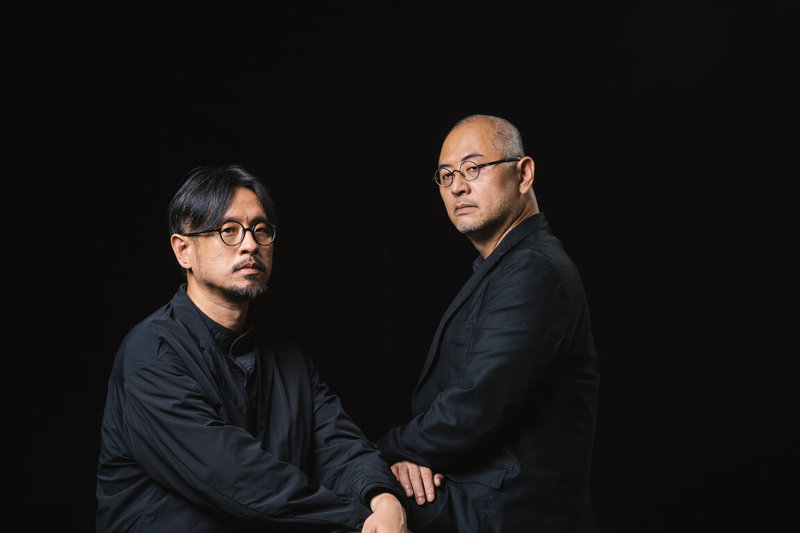 台灣新媒體藝術團隊「超維度」創辦人林欣傑(左)及蔡宏賢(右)。(超維度提供)中央社記者胡玉立多倫多傳真 114年8月8日