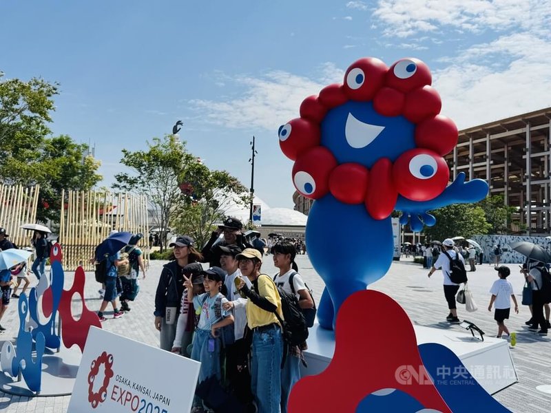 2025年世界博覽會（大阪關西世博、大阪世博）營運單位表示，門票銷售超過協會估計營運可達盈餘化的標準1800萬張。中央社記者楊明珠大阪攝　114年8月12日