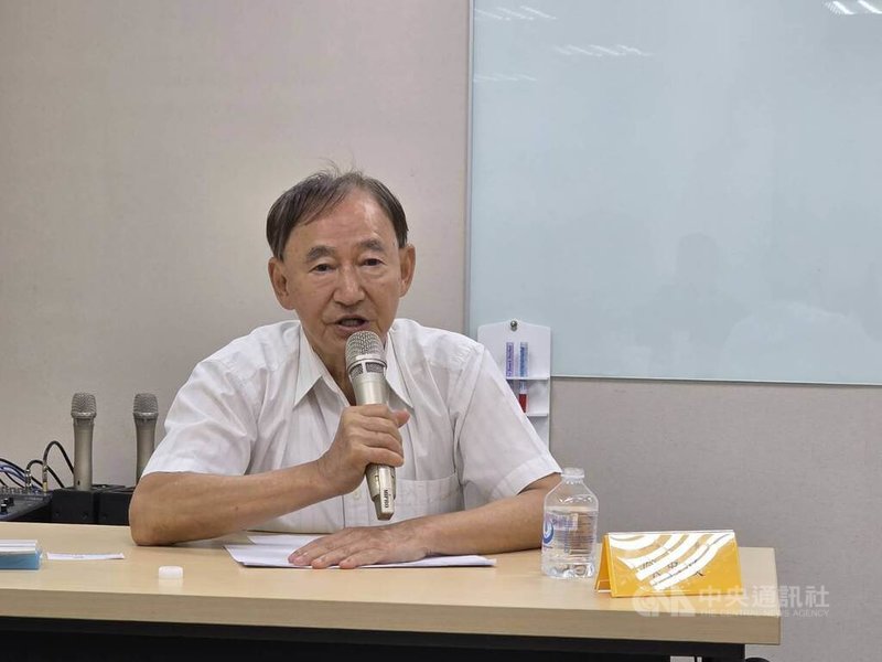 聯一光董事長陳忠政(圖)表示,看好車載鏡頭未來3年至5年商機;今年切入機器人相關訂單,將是另一成長動能。中央社記者江明晏攝 114年8月12日