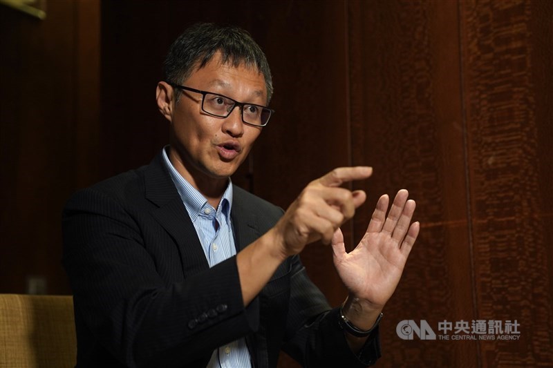 圖為群聯執行長潘健成。（中央社檔案照片）
