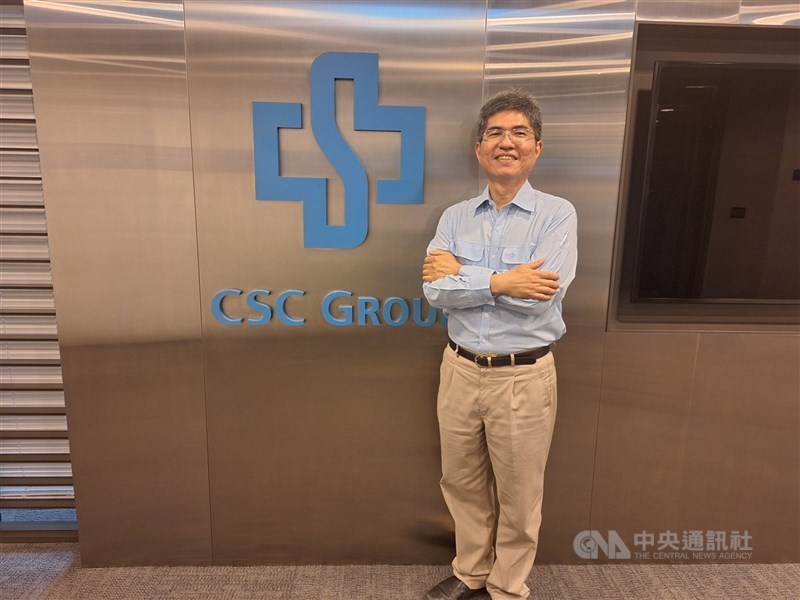 圖為中鋼業務部門副總經理李家丞。 (中央社檔案照片)