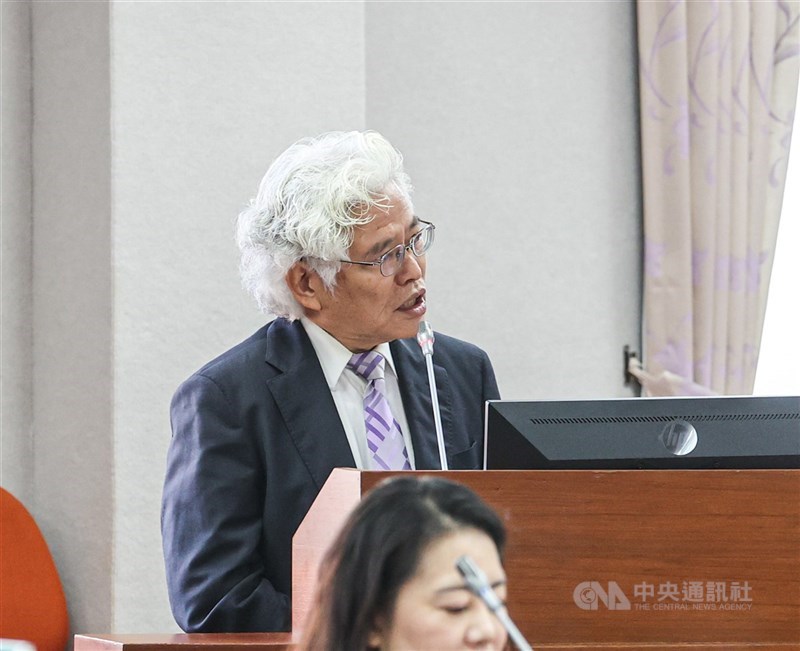 圖為銓敘部長施能傑。(中央社檔案照片)