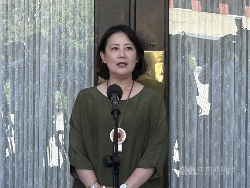 外界關切普發現金何時發放,民進黨立法院黨團幹事長吳思瑤今天說,朝野齊心,才有可能儘速發放。中央社記者林敬殷攝 114年8月15日