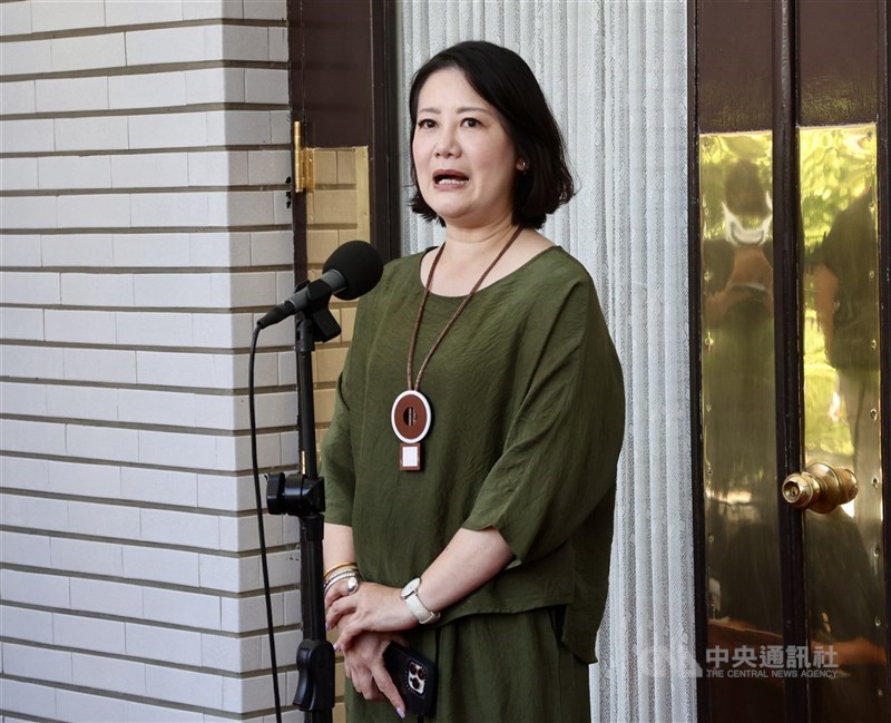 圖為民進黨立法院黨團幹事長吳思瑤。（中央社檔案照片）