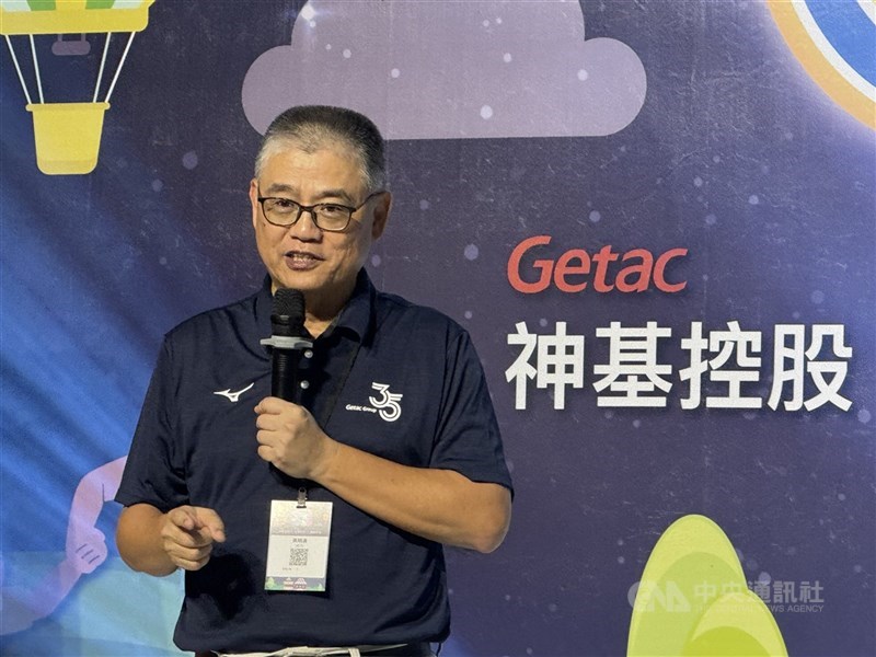 圖為神基董事長黃明漢。（中央社檔案照片）