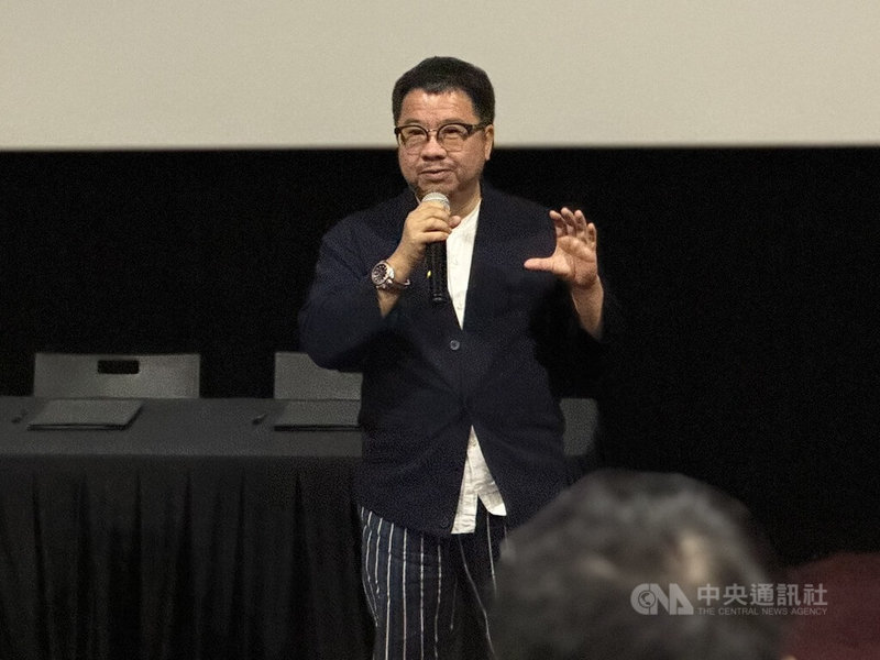 電影「拒絕聯考的小子」數位修復版20日在新加坡舉行全球首映會,國家影視聽中心董事長褚明仁等人出席相關活動。中央社記者吳昇鴻新加坡攝 114年8月20日