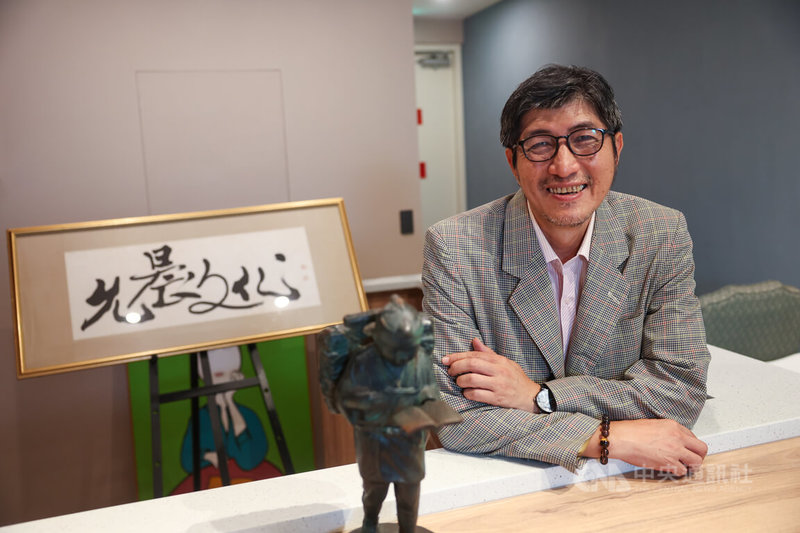 允晨文化出版社在台北大稻埕商圈的實體書店「民樂書坊」預計10月開幕。發行人廖志峰20日受訪表示,「除了書店以外,我更想把這裡打造成文化沙龍,結合更多在地人才,一起來做點事情,為台北增添更多、更深的文化肌理。」中央社記者吳家昇攝 114年8月20日