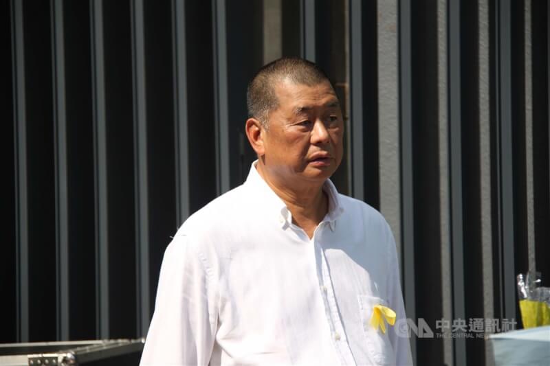 香港壹傳媒創辦人黎智英。(中央社檔案照片)
