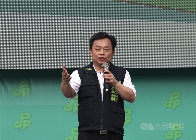 圖為前民進黨秘書長林錫耀。(中央社檔案照片)