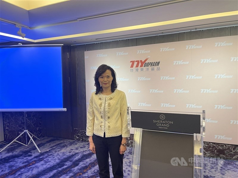 圖為台灣東洋總經理侯靜蘭。 (中央社檔案照片)