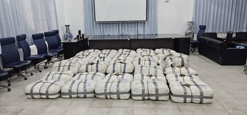海巡署偵防分署偵查員涉嫌詐領檢舉獎金，林姓少校偵查員等3人遭免職，對此，海洋委員會主委管碧玲表示，汰除不肖分子，海巡不手軟，且海巡埋頭苦幹，表現依然亮眼。（海委會提供）中央社記者張已亷傳真114年8月20日