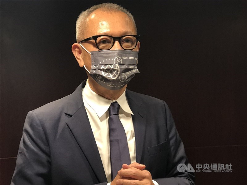圖為國巨董事長陳泰銘。 (中央社檔案照片)