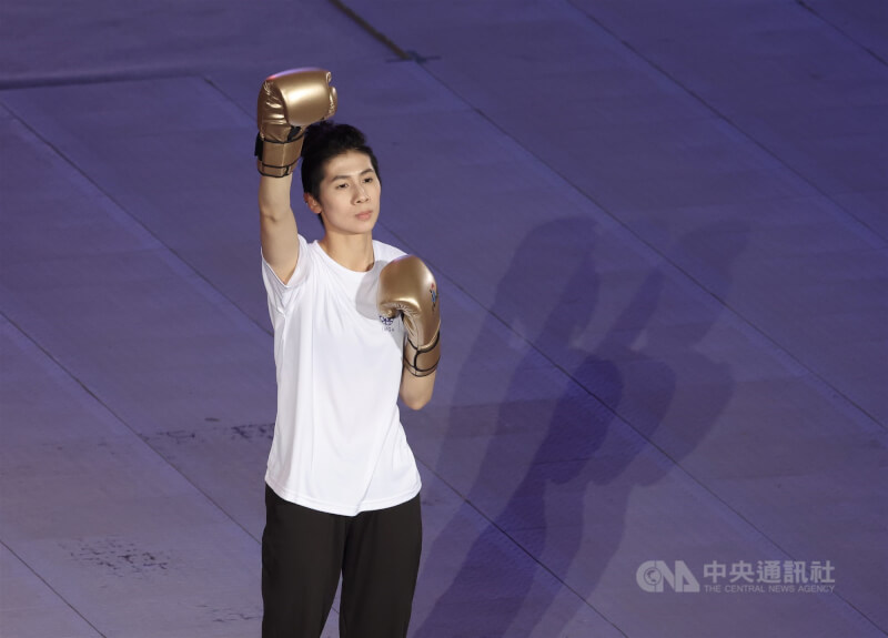 台灣拳擊女將林郁婷。(中央社檔案照片)