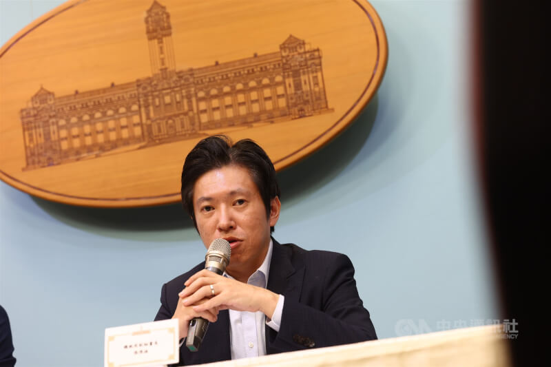 圖為總統府副秘書長張惇涵。(中央社檔案照片)