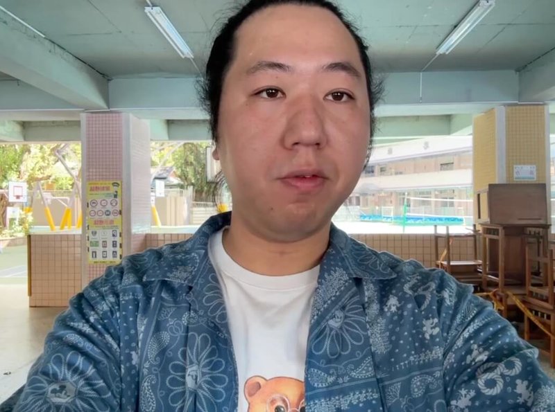 核三重啟公投與7位國民黨立委罷免案23日投開票,罷免立委羅明才領銜人吳柏瑋(圖)上午到位在安坑國小的投票所投票,並透過影片表示,特別感謝所有站出來的志工及願意相挺的夥伴。(吳柏瑋提供)中央社記者趙敏雅傳真 114年8月23日