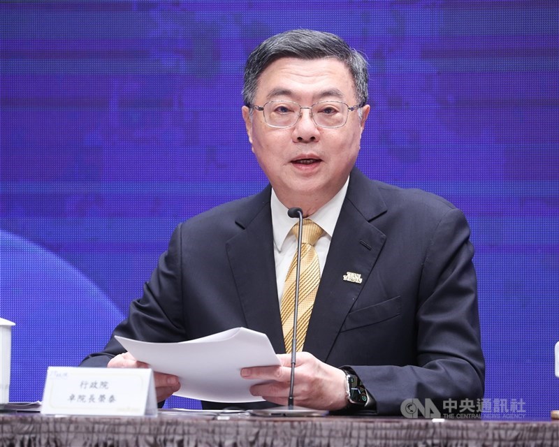 圖為行政院長卓榮泰。(中央社檔案照片)