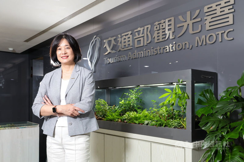 首名來自業界的觀光署長陳玉秀接任後,她認為要利用過去的經驗,讓觀光、文化進行連結。中央社記者翁睿坤攝 114年8月24日